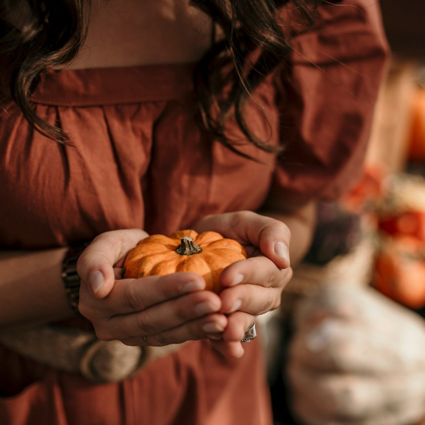 Fall Picture Pumpkin