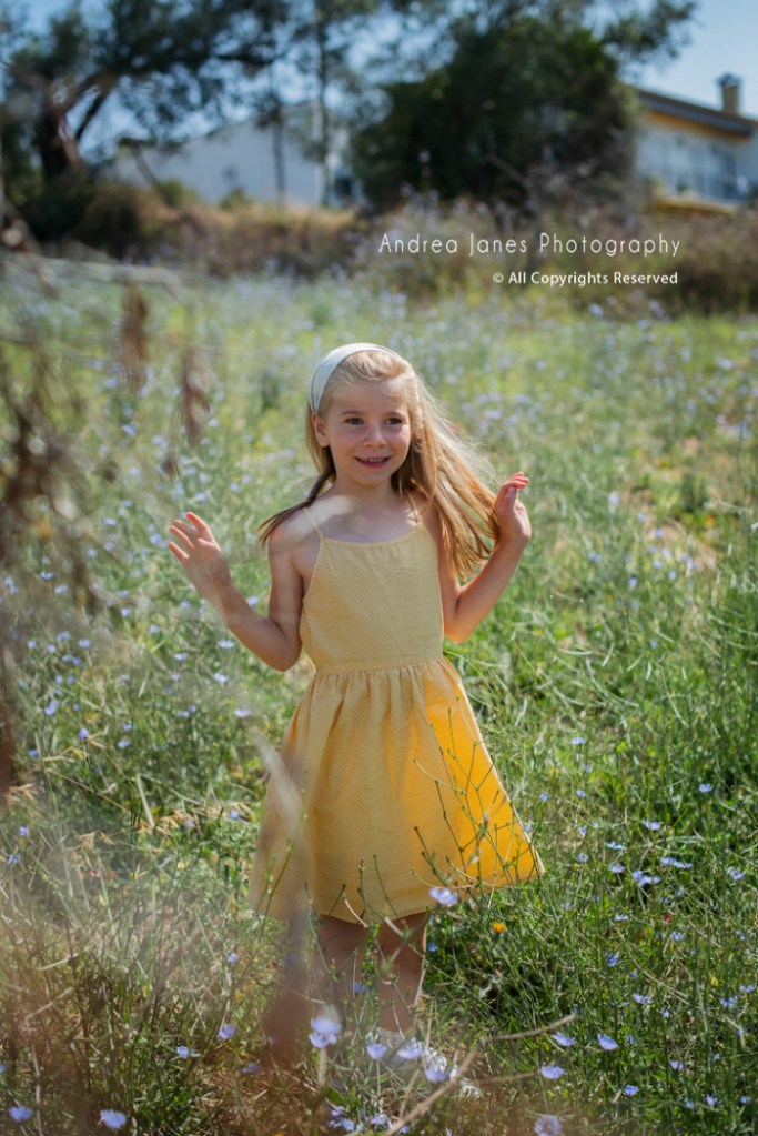Kids Photo session Yellow
