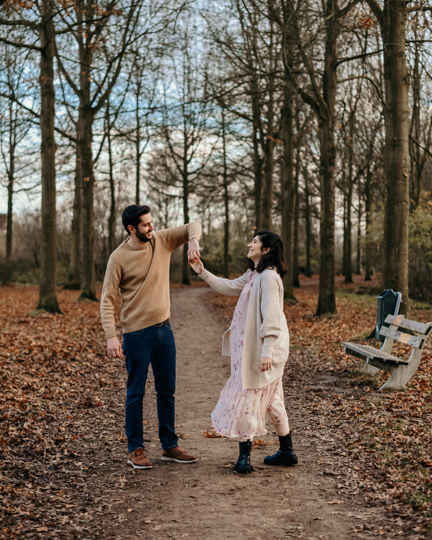 Fun maternity animated GIF